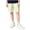 Yellow, variant on Guluxicc Kids Boys Athletic Shorts Elastic Waist Summer Solid Color Moisture Wicking Drying Shorts for Casual Activities