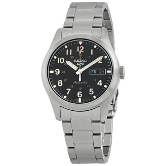Seiko Quartz Men's Watch SUR543, Grey Dial, Stainless Steel Case