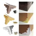 thumbnail image 1 of Caja de madera impresa de 25 mm, protección para esquinas, decoración de esquinas, protector de esquinas, caja de regalo de 3 colores de hierro, cuatro esquinas, 1 of 5