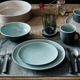 thumbnail image 2 of Noritake ColorTrio Graphite 16-Piece Coupe Dinnerware Set, Service for 4, 2 of 7