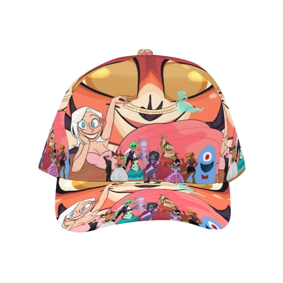 Monsters Vs. Aliens-theme Baseball Cap For Men, Women & Kids, Classic Flat Brim Hat Hip Hop Trucker Hat Adjustable Snapback Hat