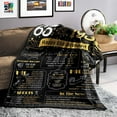 thumbnail image 2 of Yibo 80th Birthday Gifts for Women or Men Best 80 Year Old Birthday Gifts for Women Back in 1943 Blanket for 80th Birthday Decorations Turning 80 Year Old Birthday Gift Ideas, 2 of 7