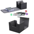 thumbnail image 1 of CAJA de Baraja de Cartas de Gran Capacidad, Diseño de Tapa Con Solapa Magnética, Soporte Protector para 100 Hojas de Cartas de Tarot y Cartas de Juego, 1 of 7