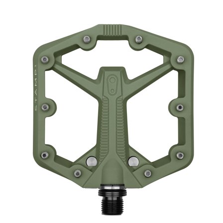 Crankbrothers Stamp 1 Gen 2 Pedals - Platform, Composite, 9/16", Green, Small