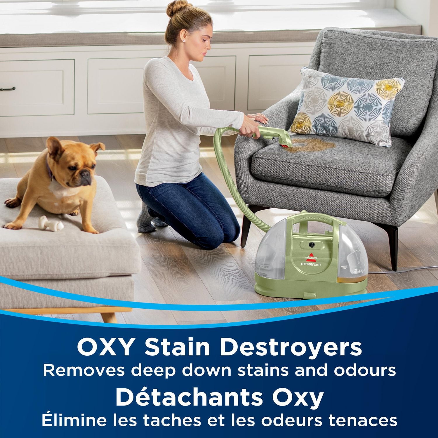 BISSELL® Little Green® Spot & Stain, Instant stain removal
