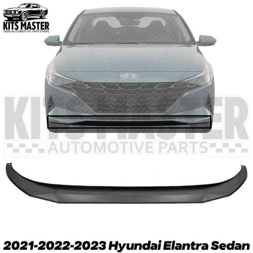 Front Lower Valance For Panel For 2021 2022 2023 Hyundai Elantra Sedan