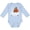 AE-Light Blue, variant on Inktastic I'll Just Have the Breast, Please Cute Turkey Boys or Girls Long Sleeve Baby Bodysuit