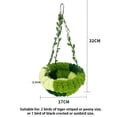 thumbnail image 4 of pitrice Hamac Suspendu pour Oiseaux, Chaleur Hivernale en Peluche pour Oiseaux, Lit, Installation Isolée pour Oiseaux, Perruches, Gris Africain L, 4 of 5