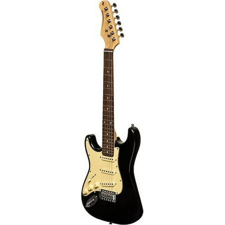Stagg Standard "S" electric guitar, 3/4 format, Left hand model
