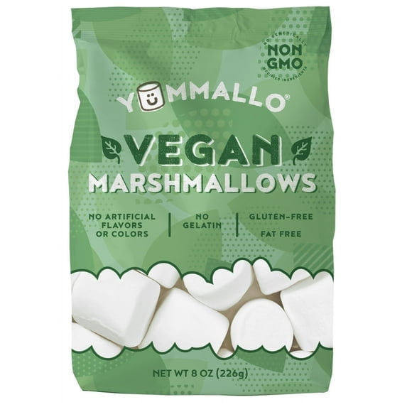 Yummallo Vegan Marshmallow, 8 oz pack of 1