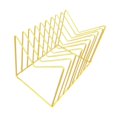 thumbnail image 2 of Organizador de archivos para escritorio, revistero, estantería de escritorio para oficina y hogar. Oro, 2 of 9