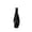 Black, variant on Modern Twisted Ceramic Flower Vase, Minimalist Spiral Design for Contemporary Home Decor, Abstract Sculptural Decorative Vase, Tabletop Centerpiece 6.8in x 2in