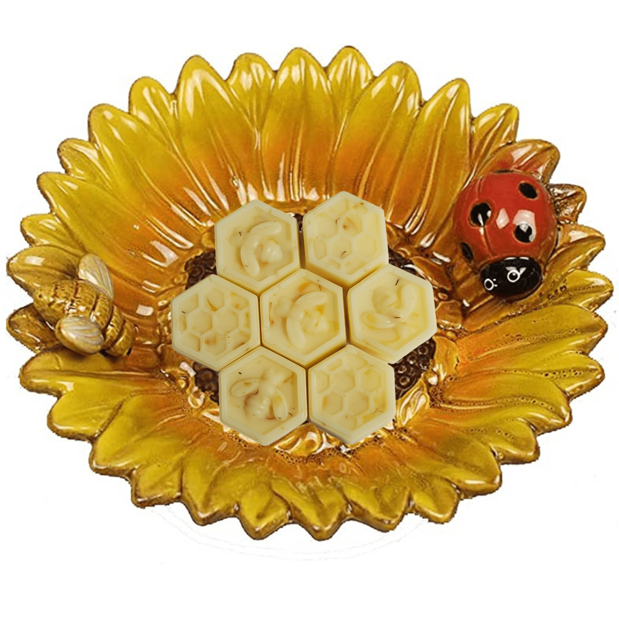Amy's Bubbling Boutique Honeycomb Honey Bee Baby Shower Favors - Goat Milk Scented Soaps, 20 Count