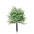 thumbnail image 4 of Christmas Decorations Faux Plants, Fake Green Plants, Fake Fern, Artificial Fern Ground Cover with Stake for Garden Party and Christmas Outdoor indoor Decor, 4 of 6