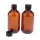 thumbnail image 4 of 2 uds 300ml botella de tóner vacía ducha champú cuerpo jabón loción contenedor marrón Colcomx Botella de champú vacía, 4 of 6
