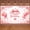 2A-180X110cm, variant on Pink Girly Banner Heart Pattern Birthday Backdrop Sparkle Accent Pastel Color Birthday Background for Girls' Birthday Party Indoor Party Decoration Birthday Photo Shoot