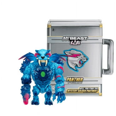 MrBeast Lab Beast Panther Collector Figure, 6.25Inches Tall, Premium Packaging, Ages 5  MrBeast Lab Apex Beast Panther Collector Figure