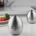 thumbnail image 5 of Cute Kitchen Timer 60 Minute Mechanical Time Manager - Mini Coffee Machine Mocha Pot Manual Timer Reminder Countdown Baking Cooking, 5 of 10