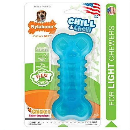 UPC: 0018214847700 | Nylabone Flexi Chew Chill and Chew Dog Toy Wolf