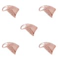thumbnail image 3 of Decodeary Restez Organisé et à la Mode avec Sac à Bandoulière Réutilisable Large Application Sac de Plage en Paille Mélangée Rose 5Set, 3 of 6