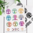 thumbnail image 3 of Tree of Life Cling Rubber Stamp 7.09x8.66inch Celestial Body EVA Stamps Embossing Stamp Seal Rubber Stamps for DIY Scrapbooking and Card Making Paper Craft Decor, 3 of 7