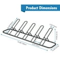 thumbnail image 5 of JOZ 5-Bike Floor Parking Rack for Bicycles Wheels/Tires, Indoor/Outdoor Garage Storage, 5 of 9