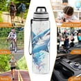 thumbnail image 7 of Shark 32oz Sports Water Bottles Leakproof Tritan Bottle with Straw BPA Free Clear Bottle for Fitness Gym Outdoor Cycling, 7 of 7