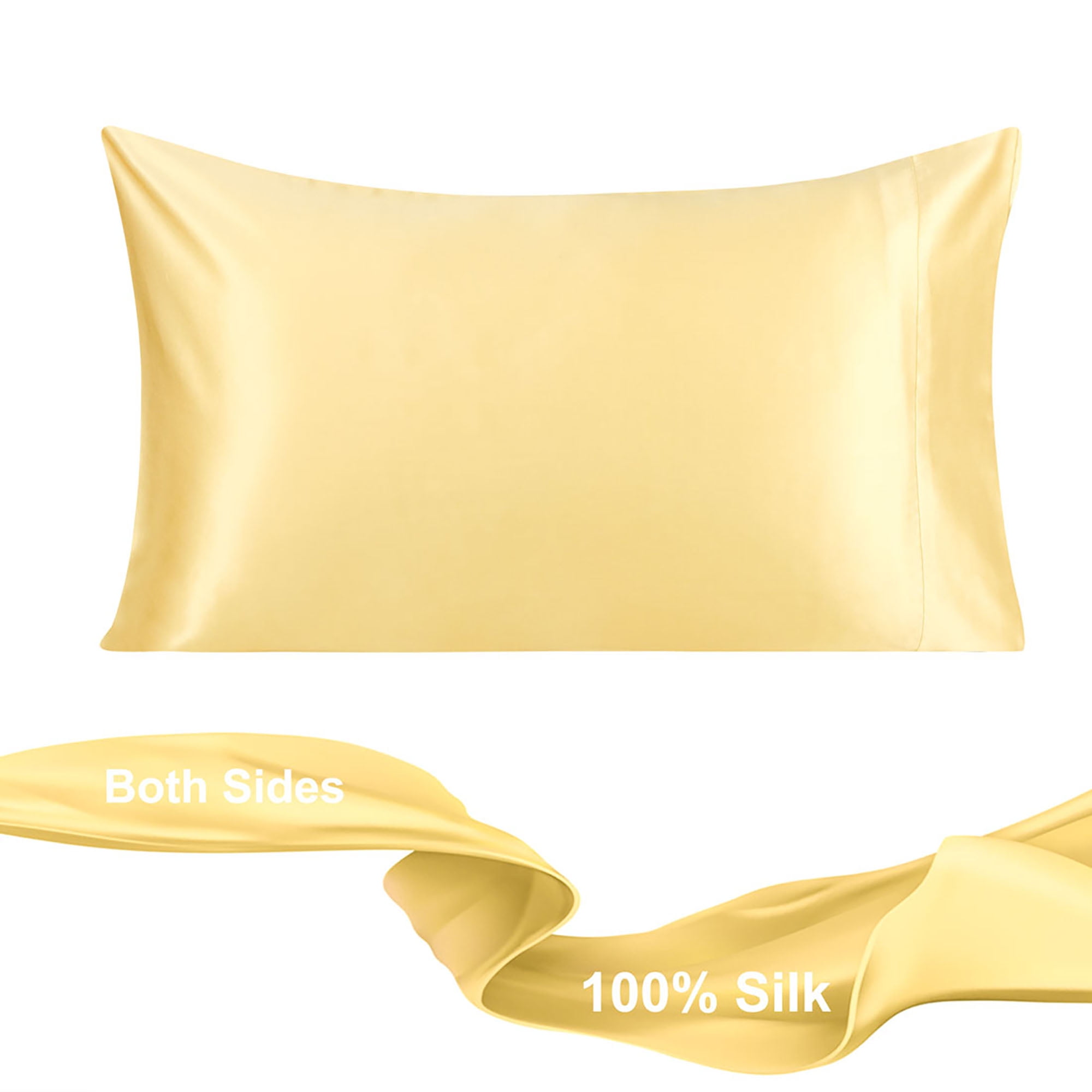 Details about   100% Natural Silk Pillowcase Hair Beauty Printed Pillow Towel for Healthy Sleep