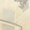 thumbnail image 2 of Vess, June Erica 15x15 White Modern Wood Framed Museum Art Print Titled - Parchment Prose IX, 2 of 4