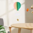 thumbnail image 1 of ADDHAT 4Ud Adornos Colgantes De Papel Con Globos Aerostáticos Y Para Escolar Multicolor, 1 of 8
