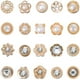 thumbnail image 3 of BRIGHTFUFU 40 Uds. Broche para camisa, botones de seguridad, alfileres sin botones para coser, broche decorativo, 3 of 7