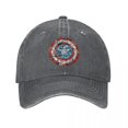 thumbnail image 1 of Gorras de béisbol de Marvel con estampado de cómic de Capitán América, sombreros lavados de mezclilla desgastados Retro, gorras suaves de estilo Unisex Fivean unisex, 1 of 2