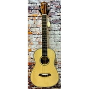 Oscar Schmidt Model OU53S-A Solid Spruce Top Baritone Size Ukulele - New