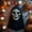 D, variant on Scary Halloween Ghost Face Mask, Realistic Rubber Party Prank Mask, Spooky Costume Accessory for Adults & kidss, Horror-Themed Party Decor