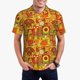 thumbnail image 1 of Balery Thanksgiving Day Camisa Polo de Hombre con Estampado, de Manga Corta y Tejido Medio, Camisa Tipo Golf Polo-XX-Large, 1 of 6