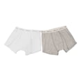 thumbnail image 1 of Boxer Baby Creysi para Niño Diseño Liso Blanco y Gris 2 Piezas Talla CH, 1 of 4