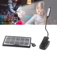 thumbnail image 3 of Lámpara de escritorio solar ANGGREK recargable Luz de día cálida Luz blanca sin parpadeo Clip de cuello de cisne flexible 5V, 3 of 8