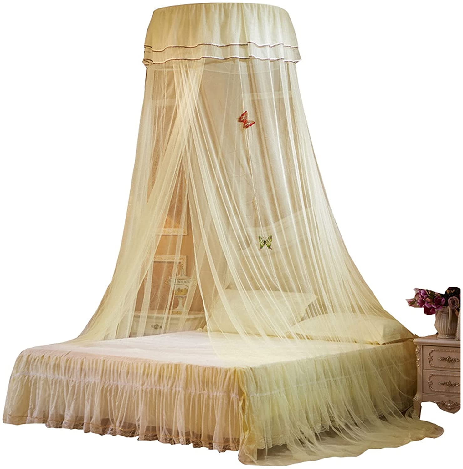 Mosquito net Bedding Dome Tent lace Princess Dome Floor Mosquito net