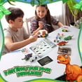 thumbnail image 4 of EIMELI 6 Pcs Dinosaur Toys, DIY Dinosaurs Painting Kits and Pull Back Cars Toys for Boys Toddlers Girls, Arts and Crafts for Kids Ages 6-8, 4 of 7