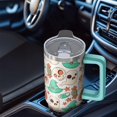 thumbnail image 5 of 30 Oz Halloween Tumbler with Handle and Straw, Haunted Ghost Candy Cat Tumbler Insulated Cup, Halloween Birthday Gifts for Women Adults Teenagers, 5 of 5