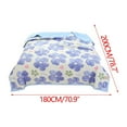 thumbnail image 2 of Summer Air Conditioning Quilt, Skin-Friendly Washed Cotton for Cool Sleep, Breathable Lightweight for Warm Weather, Machine Washable Durable Construction Modern Style for Single Double Bed Sofa Throw, 2 of 6