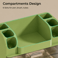thumbnail image 7 of Soda Candy Makeup Organizer for Vanity with 2 Large Drawers & Brush Holder, Countertop Cosmetic Storage for Bathroom & Dresser, Multi-Purpose Organizer for Lipsticks, Perfumes, Eyeshadows, Skincare, 7 of 7