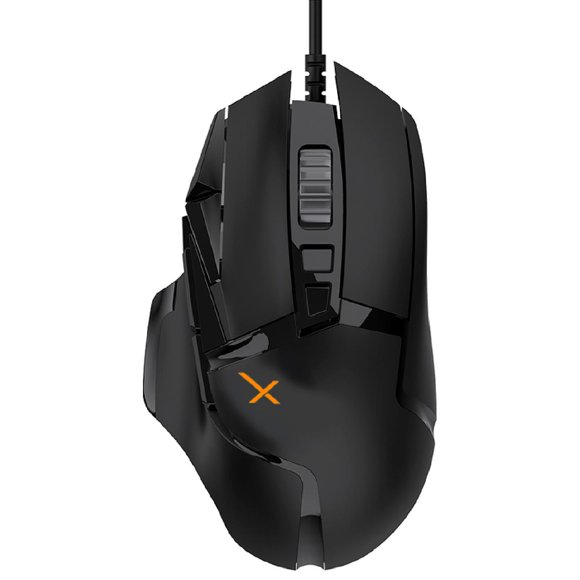 Mouse Gamer XZEAL XZ950 RGB 16000dpi 10 botones Negro XZMX950B Stylos XZMX950B