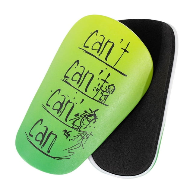 VONKY Mini Shin Guards for Soccer Players Thickened Shock Green XS for Protection Yellow Leg Absorbing Yellow Green S