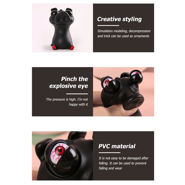 Juguetes Sensoriales Animal de dibujos animados divertidos juguetes para apretar Boom Out Eyes Vent Squeezing Doll Party Favors Sywqhk libre de BPA