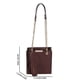 thumbnail image 2 of Bolsa De Hombro Bolso bandolera para mujer Bolso de hombro con cadena de PU informal Monederos Bolso de mano (Café) Tmvgtek Para Estrenar, 2 of 2