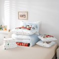 thumbnail image 6 of Manfei Farmhouse Christmas Animals 7 Pieces Full Size Bedding Sets,Xmas Holiday Season Full Size Bed in a Bag,Xmas Reversible, 6 of 7