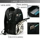 thumbnail image 4 of Balery Snake Mochila con carga USB para hombre y mujer - Mochila impermeable y antirrobo para laptop con puerto USB para viajes, trabajo, 4 of 7