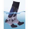 thumbnail image 5 of RANDY SUN Waterproof Men Socks, Lightweight Breathable Socks Knee High Cushioned Quarter Hiking Skiing Trekking Socks 1 Pair Small Blue, 5 of 6