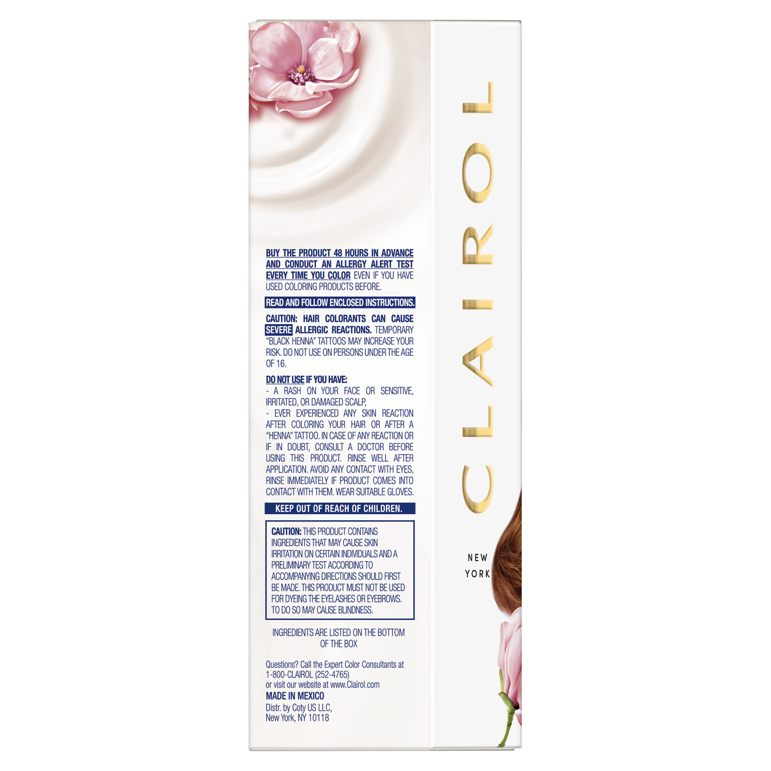 Clairol Nice'n Easy Permanent Hair Color Crème 5WR Medium Warm Auburn, 1 Application